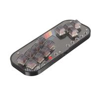 Clavier de combat pour mini contrôleur HIT BOX, mini contrôleur de jeu de combat pour SOCD Fight Stick pour commutateur mécanique Mixbox