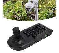 Clavier de commande multifonctionnel pour caméra PTZ avec écran LCD, RS485/RS232, prise britannique.