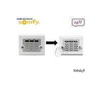 Clavier de commande Somfy avec badge