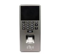 Clavier De Contrôle D'accès par Empreinte Digitale, 2.4 Pouces, Système Biométrique USB, Horloge Électronique, Enregistreur, Machine De Présence(Size:Gray)