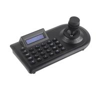 Clavier de Contrôle PTZ, Contrôleur de Caméra PTZ 100-240 V Contrôle Précis Forte compatibilité 3D Facile à Installer pour Les Parquets (Prise UE)