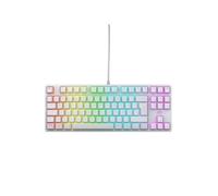 CHERRY Clavier gaming mécanique filaire XTRFY K4V2 TKL RGB AZERTY Blanc