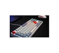 Clavier de gaming mécanique CHERRY XTRFY K4V2 RGB TKL RETRO Éclairage RGB MX2A Red