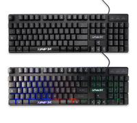 Clavier De Gaming RGB Coloré USB Câblé Pour PC Fixe À Membrane