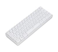 Clavier de Jeu 60 pour Cent, Petit Clavier de Jeu 3 Modes, Clavier Silencieux 61 Touches 2,4 G Teclado Gamer sans Fil Filaire Rétroéclairage RVB pour Ordinateur Portable,