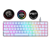 Clavier de jeu - ASUS - ROG FALCHION ACE - Mécanique - Ergonomique - Filaire - Blanc Clair de Lune