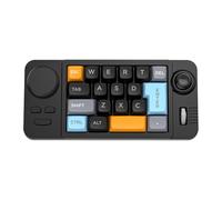 Clavier de jeu avec 19 effets de couleur, manette programmable avec molette de défilement double, interchangeable à chaud, ergonomique, clavier mécanique macro, effets de couleur