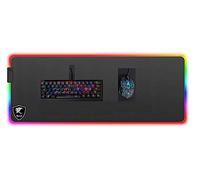Clavier de jeu avec disposition italienne Combo souris Clavier de jeu USB rétro-éclairé avec rétroéclairage RGB + 2400 DPI 6 boutons souris de jeu LED optique + tapis de souris RGB XXL