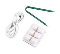 Clavier de jeu avec petit clavier USB programmable à 6 touches pour macro et éclairage LED