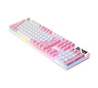 Clavier de jeu filaire,Clavier d'ordinateur filaire - Clavier mécanique à 104 touches,Clavier lumineux, clavier filaire, clavier de jeu pour PC Gamer, ordinateur de bureau