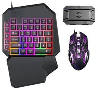 Clavier de jeu, filaire, design ergonomique, set de 3 pièces