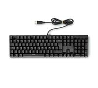 Clavier de jeu filaire | USB Type-A | Touches mécaniques | LED | AZERTY | FR Layout | Alimentation USB | Longueur du câble d'alimentation : 1.50 m | Gaming