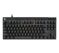 Logitech Clavier gaming filaire G PRO X TKL RAPID – touches analogiques, RVB, linéaire – Noir