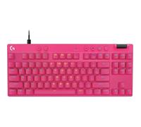 Clavier de Jeu - Logitech - G Pro X TKL GALVATRON - Magenta - Mécanique - Rétroéclairé RVB
