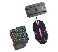 Clavier de jeu macro personnalisable et ensemble DPI élevé commutateurs mécaniques connexion USB pour PC compétitif bouton longue durée