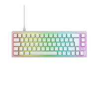 Clavier de jeu mécanique - CHERRY XTRFY K5V2 COMPACT - Format 65 % - Blanc