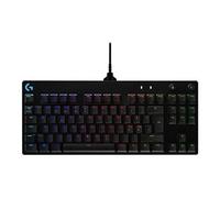 Logitech Clavier de jeu mécanique G Pro - Clavier - backlit - USB - Pan Nordic - commutateur : GX Blue Clicky - noir
