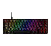 HyperX Alloy Origins 65 - Clavier de Jeu mécanique - Facteur de Forme Ultra-Compact de 65% - Interrupteur Aqua HyperX (Tactile) - Capuchons de Touches PBT à Double Couche - Rétro-éclairage Del RGB
