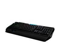 Clavier de jeu mécanique Logitech G910 Orion Spectrum, éclairage RVB, commutateurs tactiles Romer-G, 9 touches G programmables, anti-ghosting, fonction de deuxième écran ARX, disposition Scandi-QWERTY