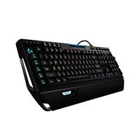Clavier de jeu mécanique Logitech G910 Orion Spectrum, éclairage RVB, commutateurs tactiles Romer-G, 9 touches G programmables, anti-ghosting, fonction de deuxième écran ARX, disposition Scandi-QWERTY