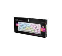 - Clavier de jeu mécanique optique Vulcan II Mini Blanc avec éclairage RGB - Disposition QWERTY américaine