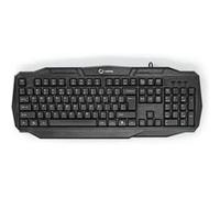 Clavier de Jeu - Nedis QWERTY Filaire USB 2.0 Disposition Internationale US PC Gaming G