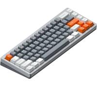nuphy Halo65 HE Clavier de jeu à déclenchement rapide, 65 % 67 touches, commutateurs magnétiques filaires, clavier à effet Hall, actionnement réglable hyper-rapide, RVB remplaçable à chaud, taux