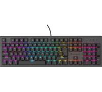 Clavier de jeu silencieux Genesis THOR 303/RGB/Outemu Peach Silent/Wireless USB/CZ-SK layout/Noir