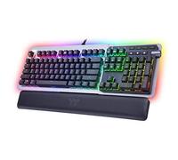 Argent K5 Sliver Switch (GER) filaire Clavier de gaming allemand, QWERTZ titanium éclairé