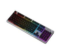 Clavier de jeu universel K002, rétro-éclairage rvb, ABS, 104 touches, mécanique filaire, PC, meilleur cadeau pour les joueurs