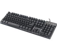 Clavier de jeu USB MANHATTAN avec LED et dessous métallique