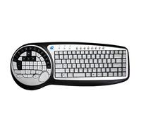Clavier de jeu Wolfclaw avec ports USB pour CS Go, World of Warcraft, Games FPS