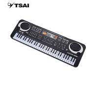 clavier de musique électronique 61 touches, orgue électrique avec Microphone, Instrument de musique pour enfants, outil d'éducation précoce populaire