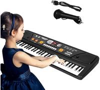 Clavier de Piano 61 Touches, Portable Clavier électronique de Piano