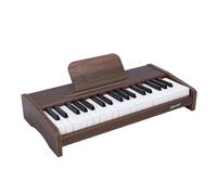 Clavier de Piano à 37 Touches de 2,2 Cm, Clavier électrique à Motif de Grain de Noyer pour Débutants et Joueurs Expérimentés