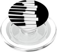 Clavier de Piano Amusant et oscillant - Pianiste et Musicien PopSockets PopGrip pour MagSafe