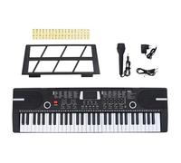 Clavier de piano électrique 61 touches et pupitre pour enfants