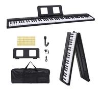 Clavier de piano électrique 88 touches avec pupitre pliable