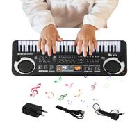 Clavier de piano électronique - Clavier musical à 61 touches | Clavier de piano éducatif d'apprentissage précoce, apprentissage des instruments électroniques pour enfants