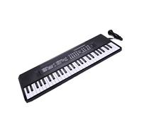 Clavier de piano électronique portable 37/54 touches avec microphone électronique numérique pour débutants, enfants et adultes