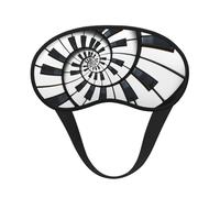 Clavier de piano,Masques de sommeil occultants, cache-yeux couvrants, masques de sommeil anti-lumière