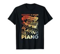 Clavier de Piano Motivation Design pour Pianiste T-Shirt Graphique avec Valeur