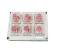 Clavier de programmation à 6 touches USB Hotswap, prise en charge de commutateur rouge, clavier de jeu OSU, Mini, personnalisé pour Photoshop N3K8
