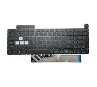 Clavier de rechange compatible avec Asus TUF Gaming A15 FA507 FA577 A17 FA707.TUF Gaming F15 FX507 FX517 FX577 F17 FX707 (avec rétroéclairage coloré RVB, sans cadre)