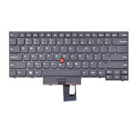 Clavier de rechange compatible avec Lenovo IBM Thinkpad Edge E430 E435 E430C E430S E330 E335 S430 T430U avec pointeur sans rétroéclairage