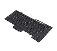 Clavier de rechange en aluminium ABS E6400 pour clavier (noir)