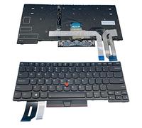 Clavier de rechange pour Lenovo ThinkPad - T14 Gen1 T14 Gen2 P14S Gen1 P14s Gen2 Gen2 Ne convient pas pour E480 Clavier d'ordinateur portable avec rétroéclairage et trackpoint pour SN20V43688