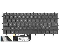 Clavier de rechange pour ordinateur portable Dell XPS 13 9380 9370 9305 7390 Series XPS 13 9380 9370 9305 P82G avec disposition américaine rétroéclairée