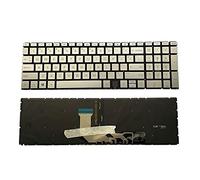 Clavier de rechange pour ordinateur portable HP Envy 17-CG 17-CGxxx, 15-ED 15-EDxxx 15-ED0002TX Argenté