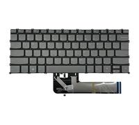 Clavier de rechange pour ordinateur portable Lenovo AIR 2021 Yoga Slim 7 14 Yoga 14S Clavier US rétroéclairé Gris argenté SN20W85303 LCM19J13USJ6861 LCM19J1 PK132UZ1B00 SN20W85303 PK131RW1C31